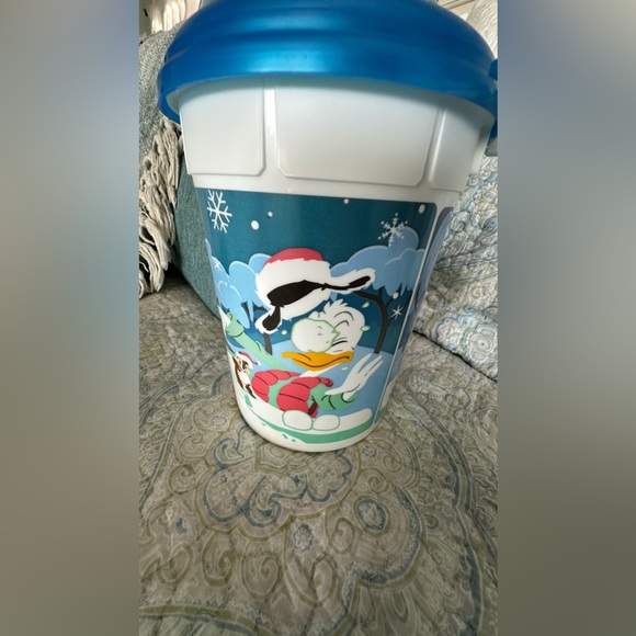 Disney Parks 2018 Holiday Souvenir Popcorn Bucket - Picture 6 of 7